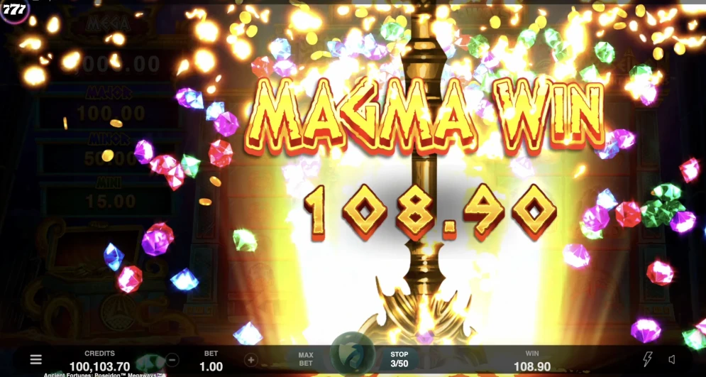 Ancient Fortunes Poseidon Megaways